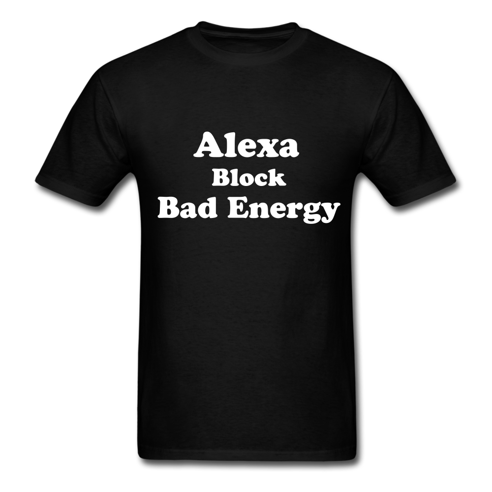 Alexa Block Bad Energy Classic T-Shirt - black