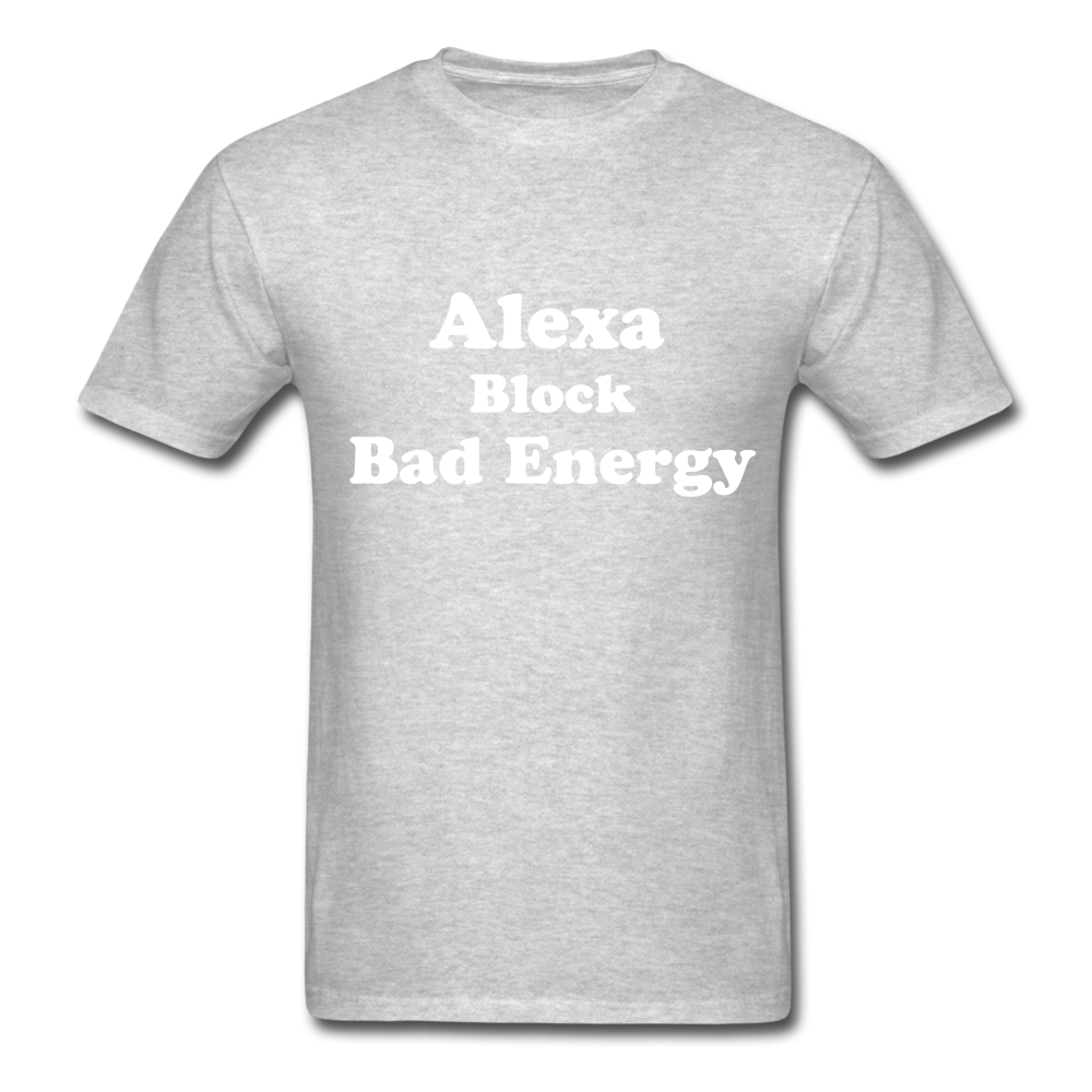 Alexa Block Bad Energy Classic T-Shirt - heather gray