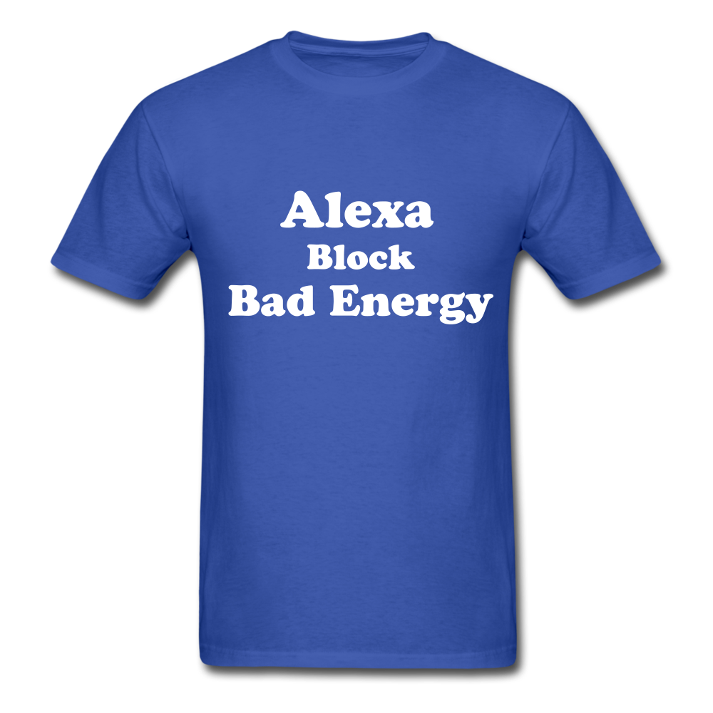 Alexa Block Bad Energy Classic T-Shirt - royal blue