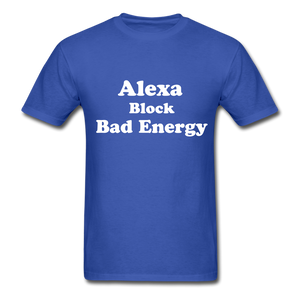 Alexa Block Bad Energy Classic T-Shirt - royal blue