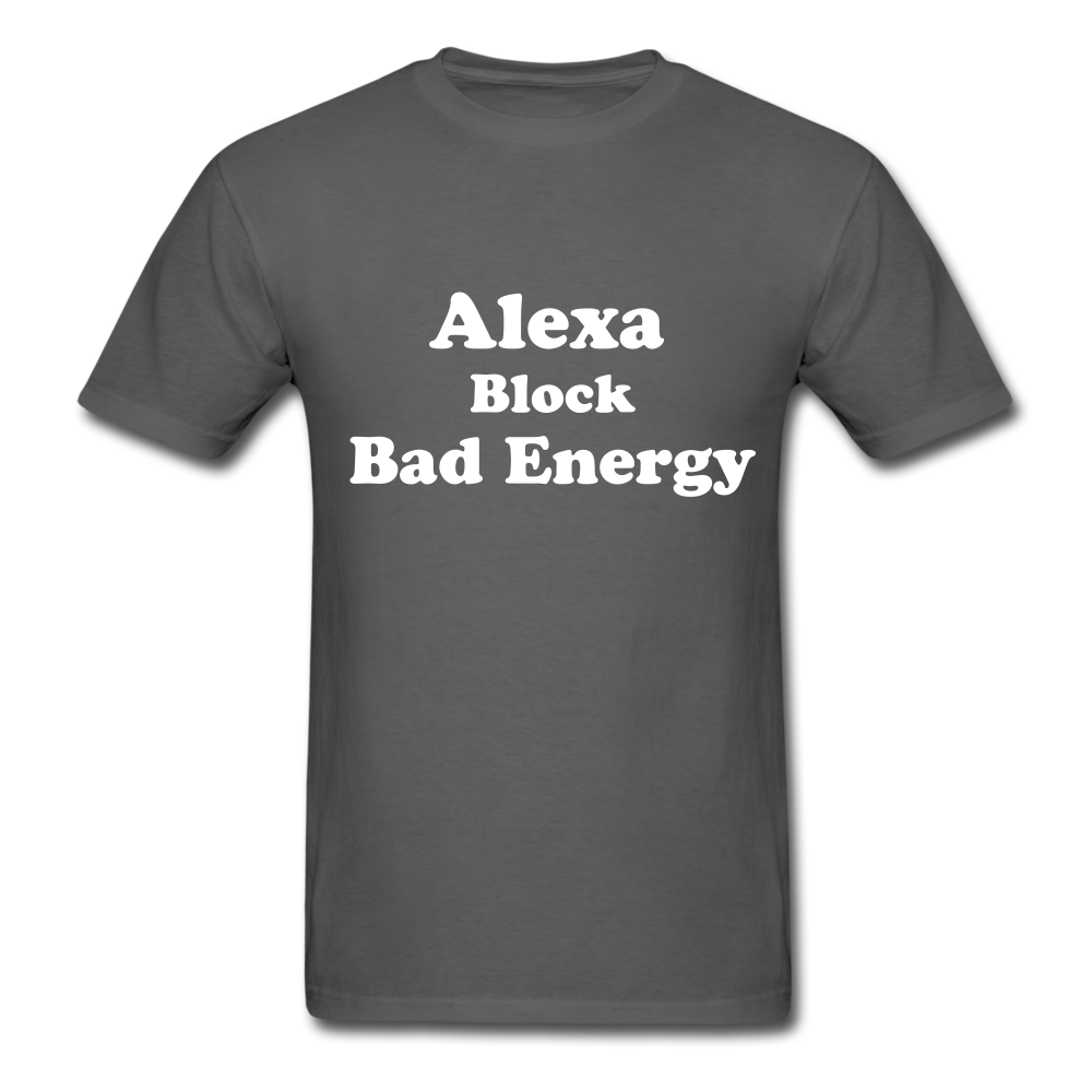 Alexa Block Bad Energy Classic T-Shirt - charcoal