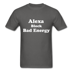 Alexa Block Bad Energy Classic T-Shirt - charcoal