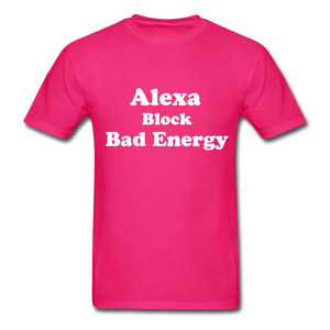 Alexa Block Bad Energy Classic T-Shirt - fuchsia