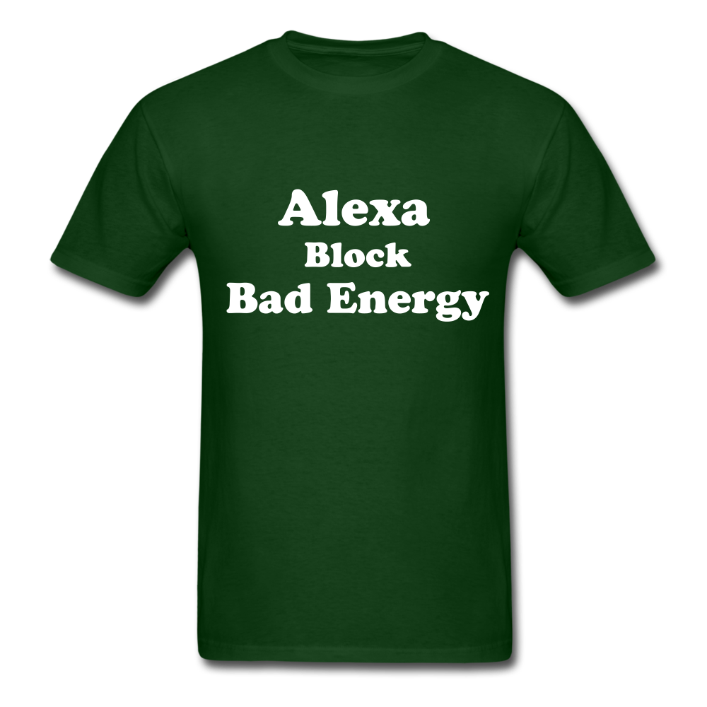 Alexa Block Bad Energy Classic T-Shirt - forest green