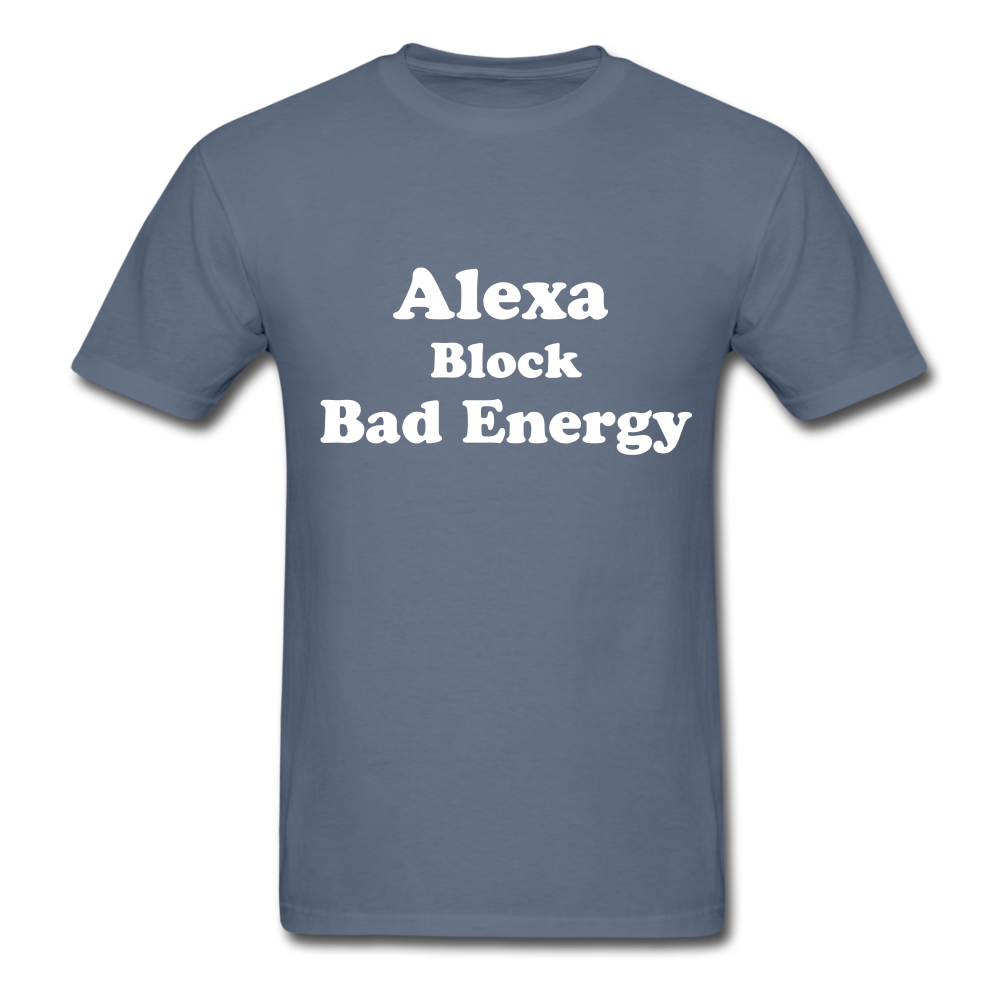 Alexa Block Bad Energy Classic T-Shirt - denim