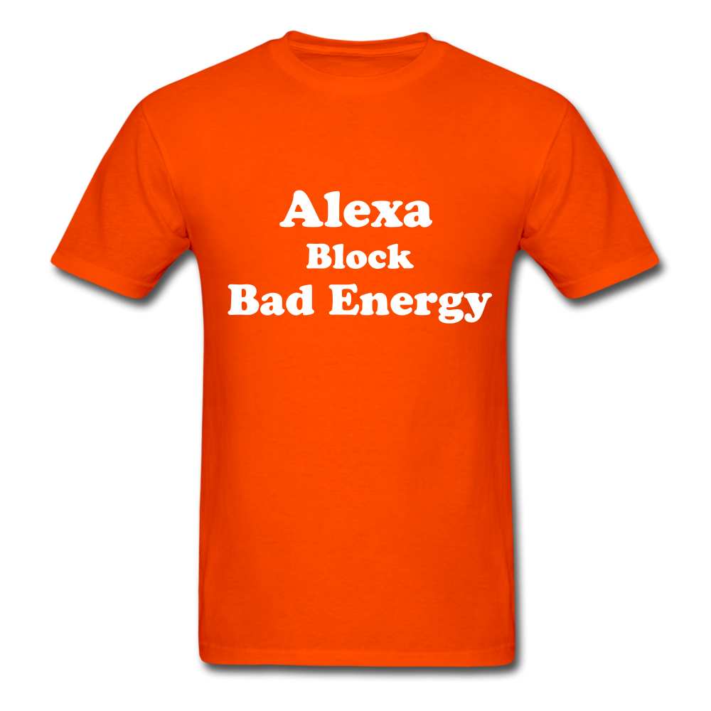 Alexa Block Bad Energy Classic T-Shirt - orange