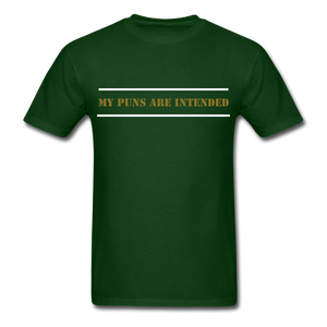 Puns Intended Classic T-Shirt - forest green