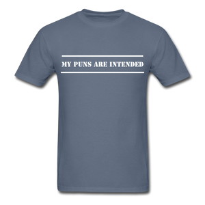 Puns Intended Unisex Classic T-Shirt - denim