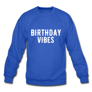 Birthday Sweatshirt - royal blue