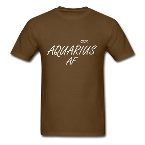 Aquarius AF Unisex Classic T-Shirt - brown