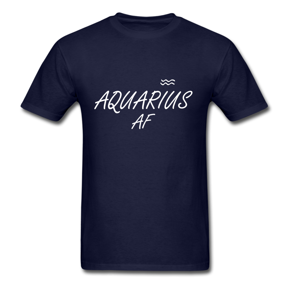 Aquarius AF Unisex Classic T-Shirt - navy