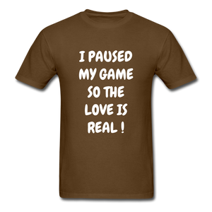 Gamer Unisex Classic T-Shirt - brown
