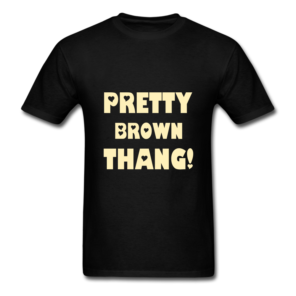 Pretty Brown Thang Unisex Classic T-Shirt - black