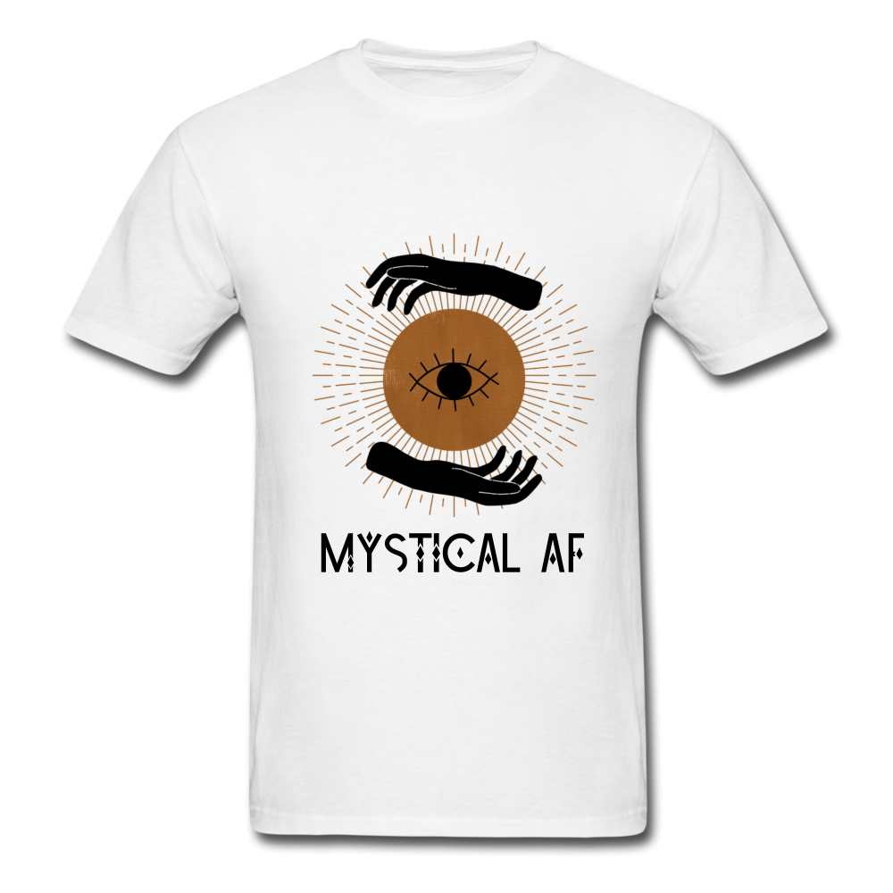 Mystical Af Unisex Classic T-Shirt - white