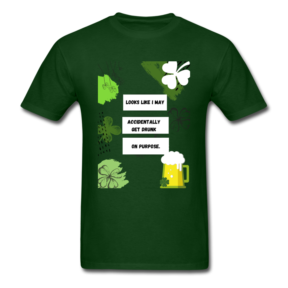 St Patty Unisex Classic T-Shirt - forest green