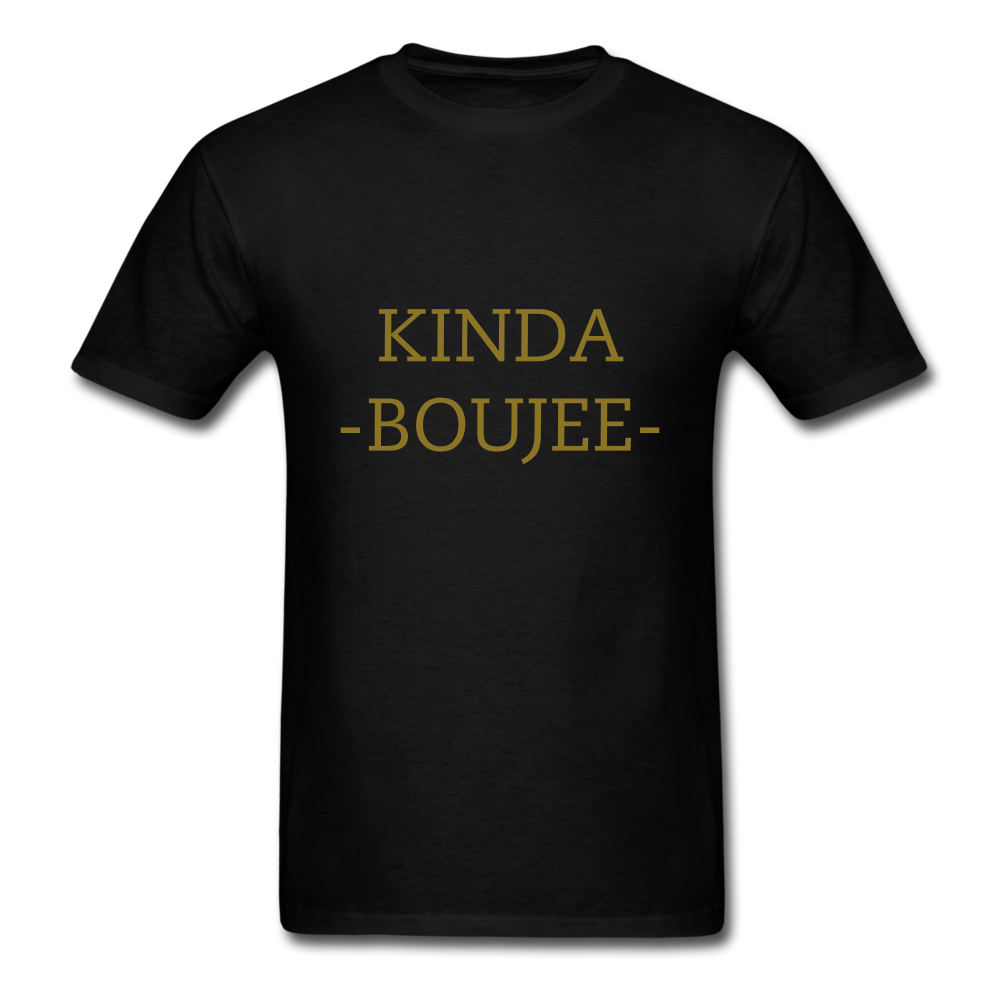 Kinda Boujee Bff Unisex Classic T-Shirt - black