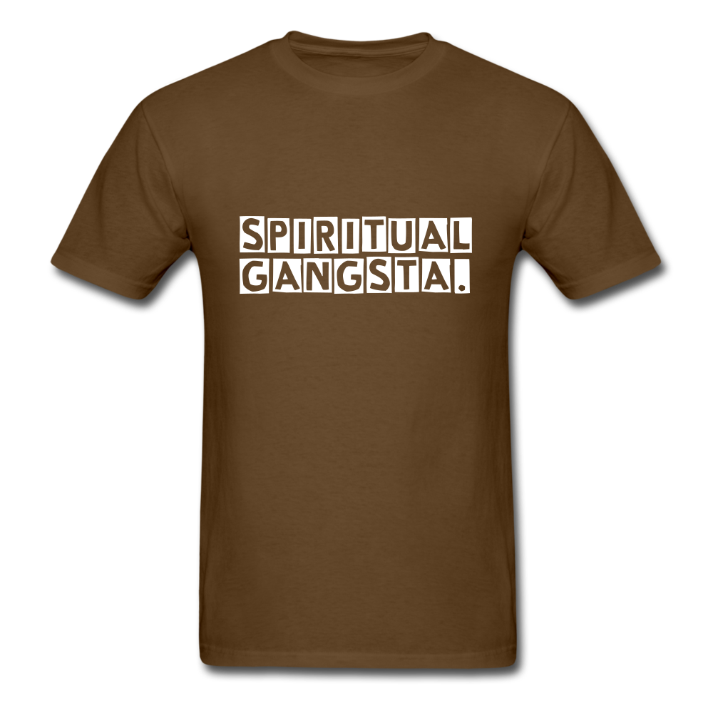 Spiritual Gangsta Unisex Classic T-Shirt - brown