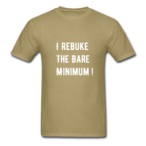 Rebuke The Bare Minimum Unisex Classic T-Shirt - khaki