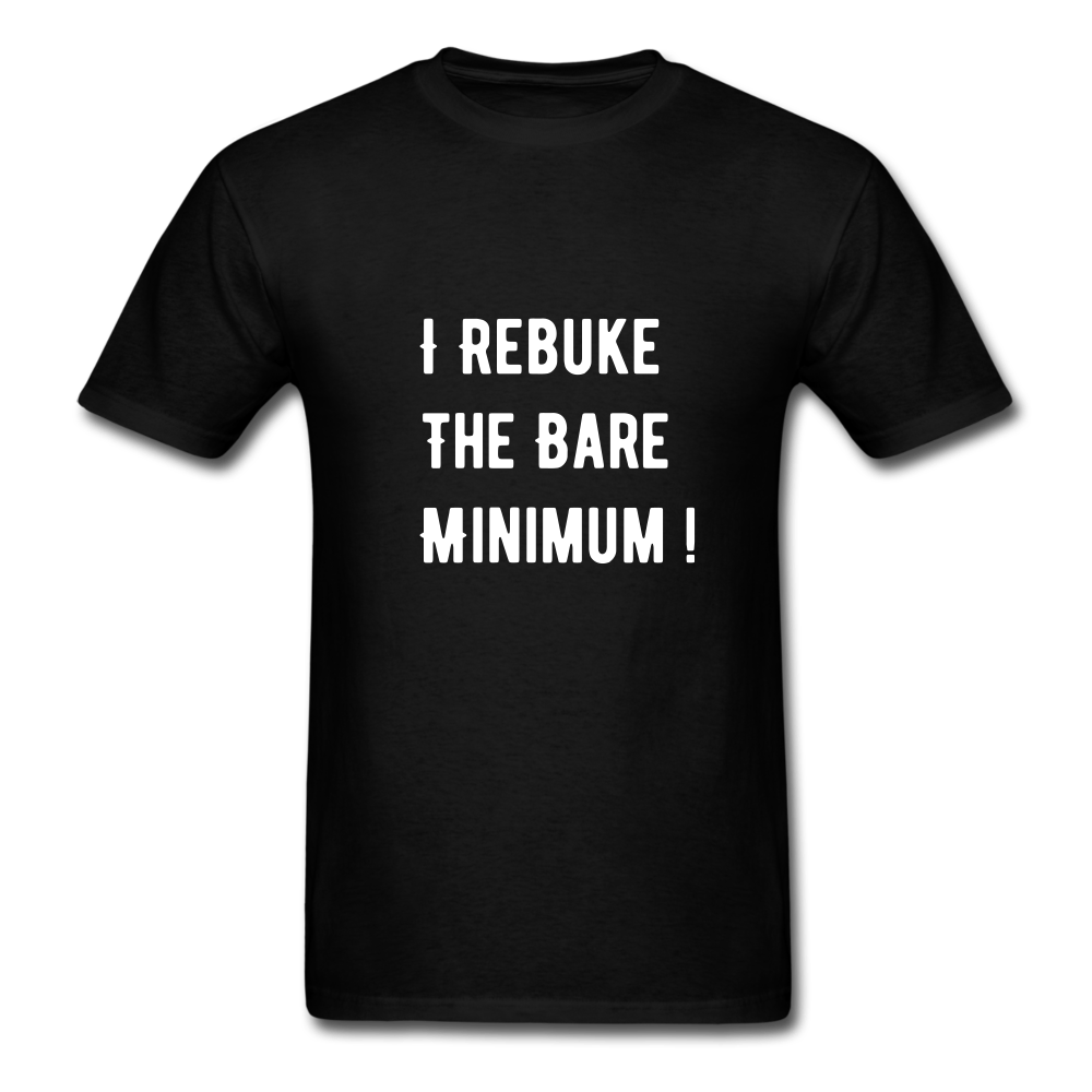 Rebuke The Bare Minimum Unisex Classic T-Shirt - black