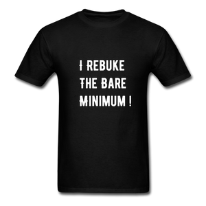 Rebuke The Bare Minimum Unisex Classic T-Shirt - black