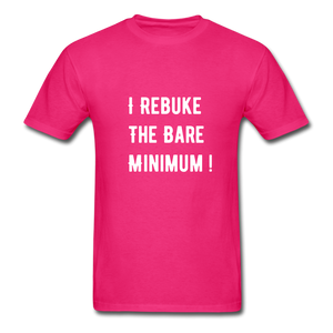 Rebuke The Bare Minimum Unisex Classic T-Shirt - fuchsia