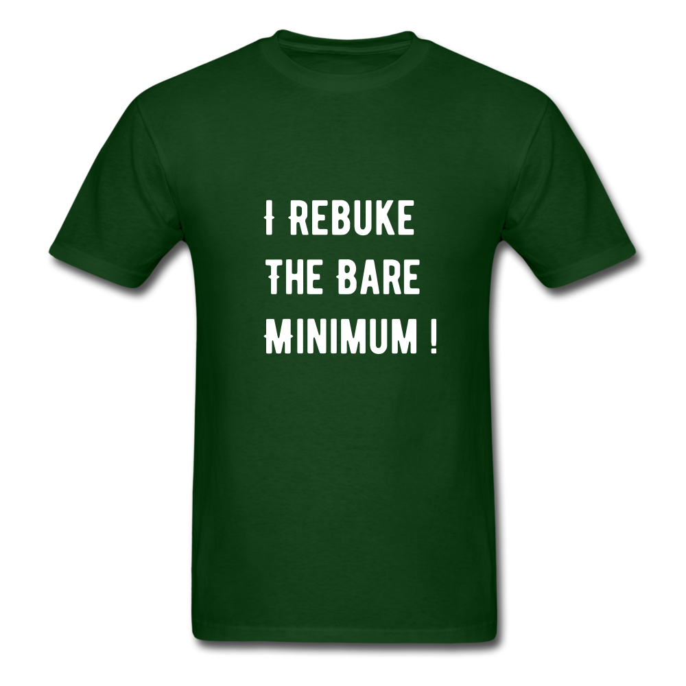 Rebuke The Bare Minimum Unisex Classic T-Shirt - forest green
