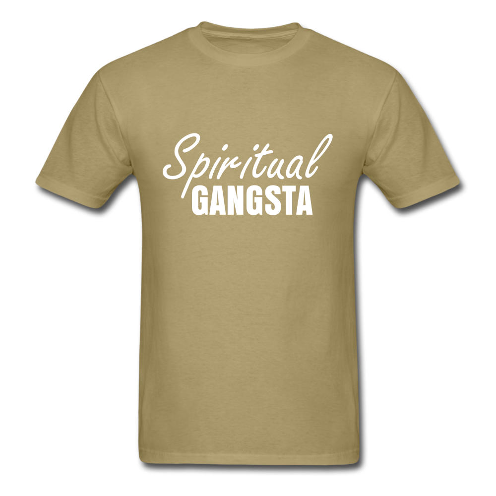 Spiritual Gangsta Unisex Classic T-Shirt - khaki