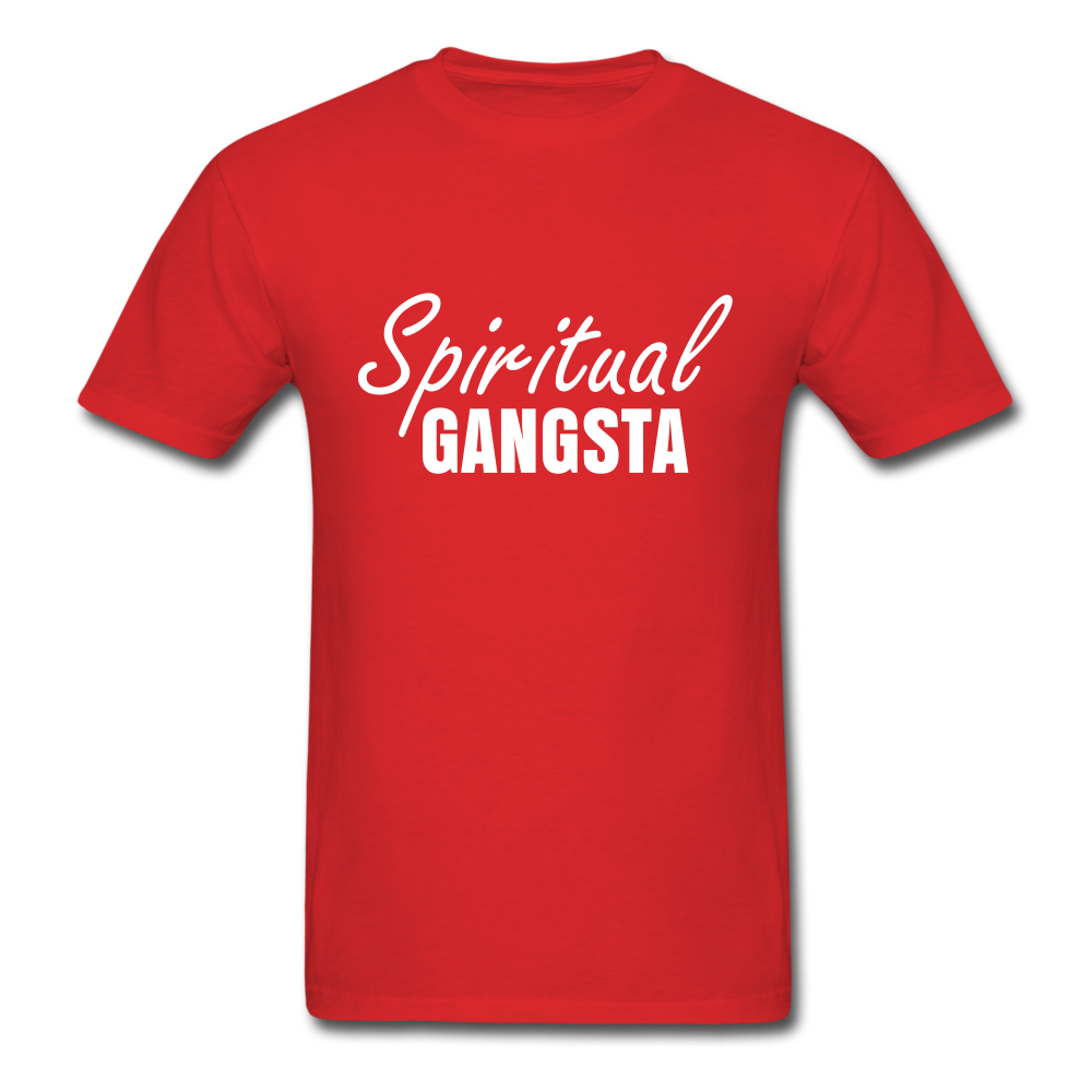 Spiritual Gangsta Unisex Classic T-Shirt - red