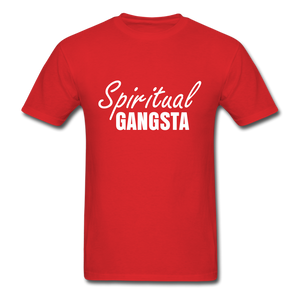 Spiritual Gangsta Unisex Classic T-Shirt - red