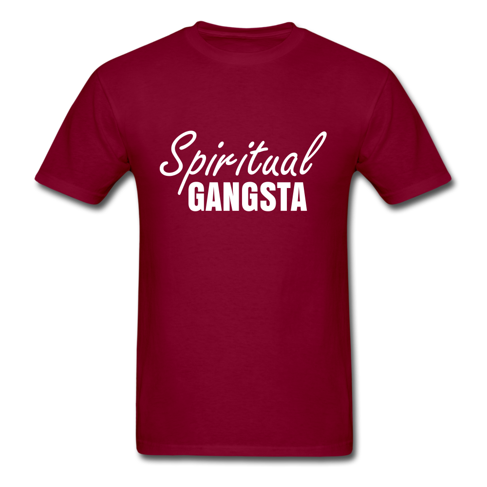 Spiritual Gangsta Unisex Classic T-Shirt - burgundy