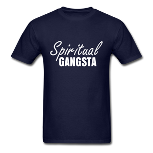 Spiritual Gangsta Unisex Classic T-Shirt - navy