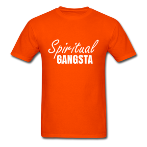 Spiritual Gangsta Unisex Classic T-Shirt - orange