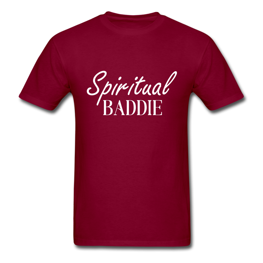 Spiritual Baddie Unisex Classic T-Shirt - burgundy