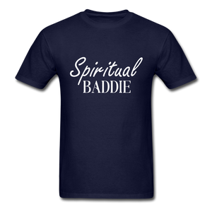 Spiritual Baddie Unisex Classic T-Shirt - navy