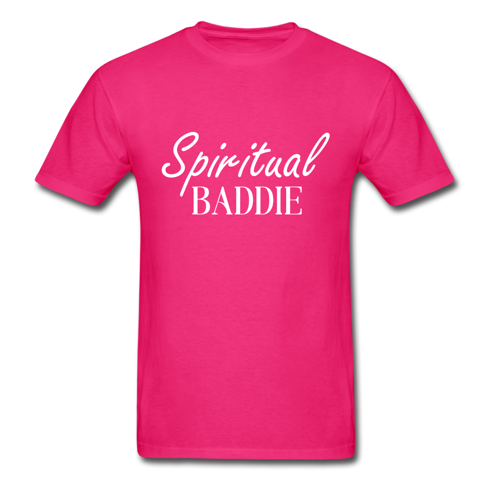 Spiritual Baddie Unisex Classic T-Shirt - fuchsia