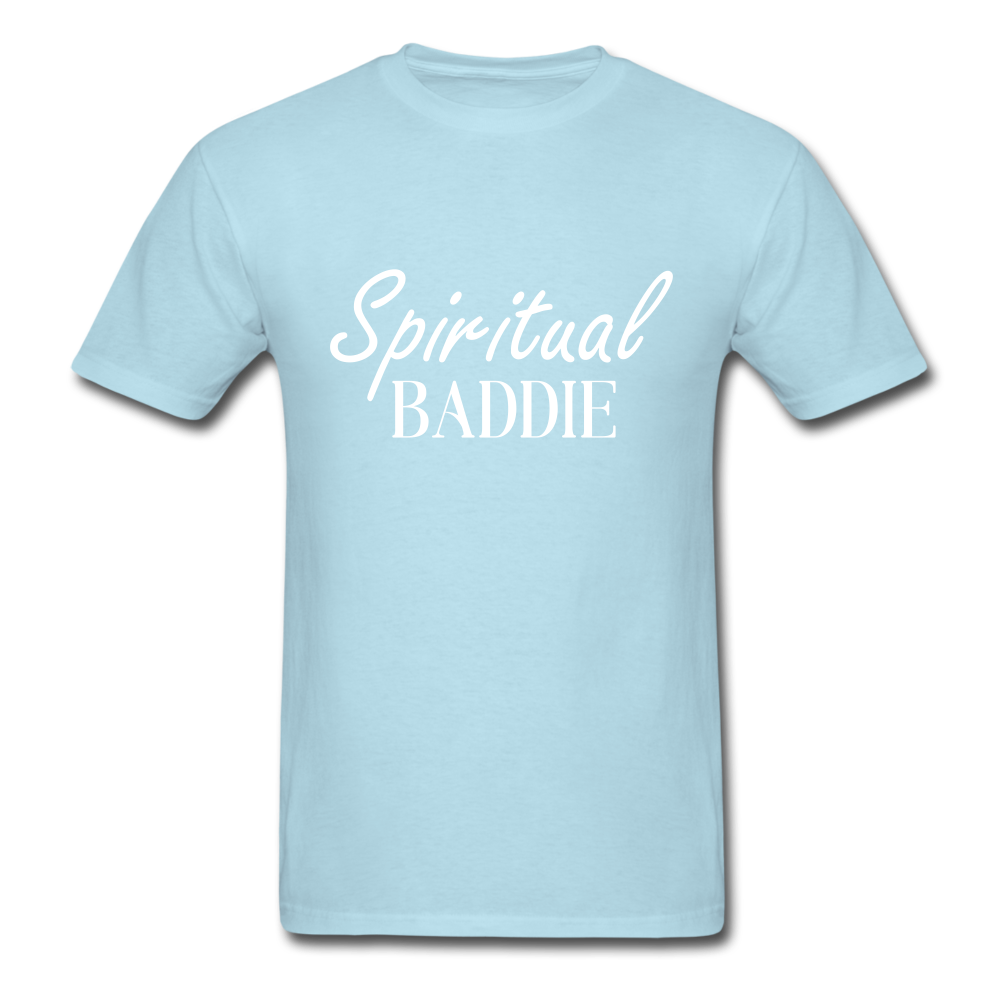 Spiritual Baddie Unisex Classic T-Shirt - powder blue