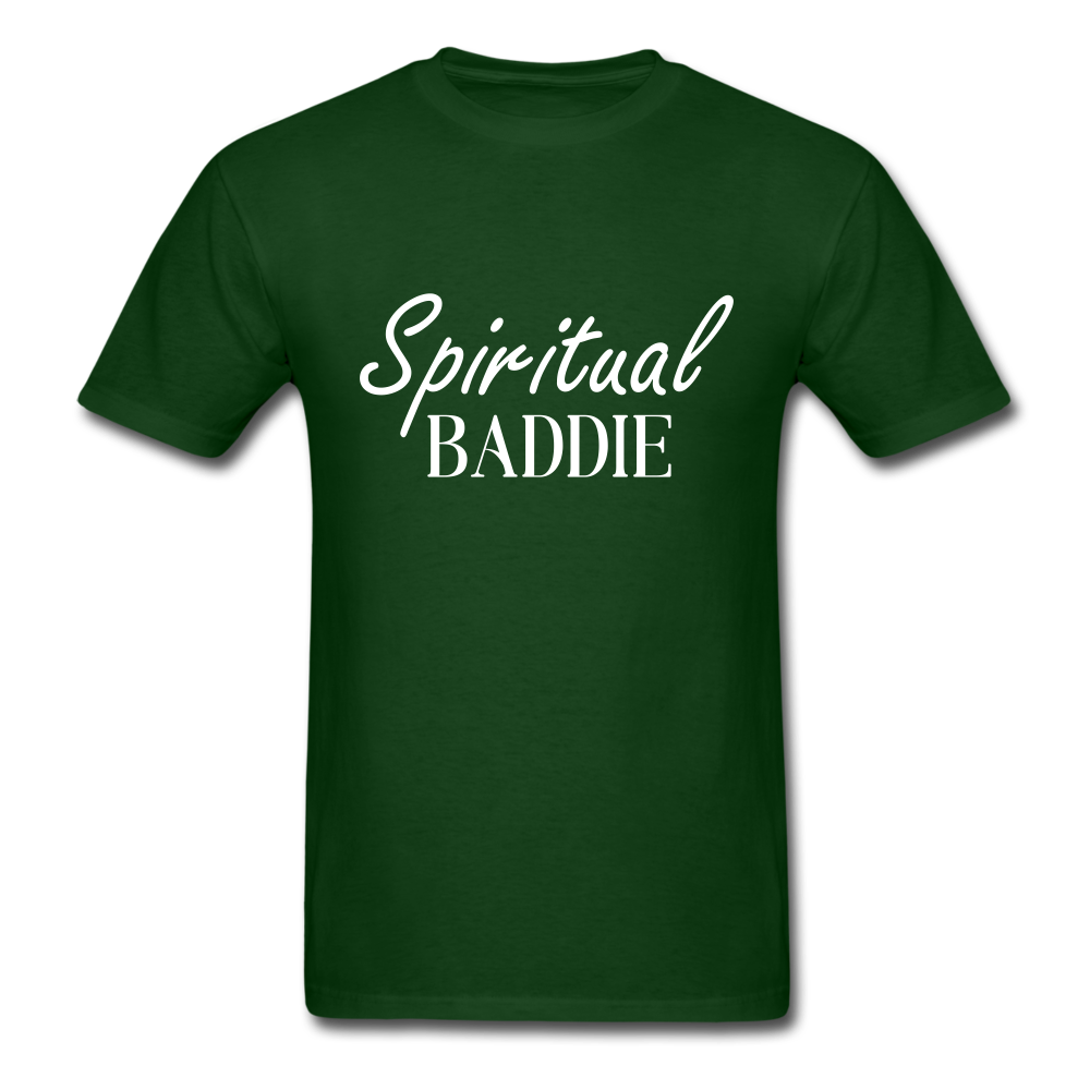 Spiritual Baddie Unisex Classic T-Shirt - forest green