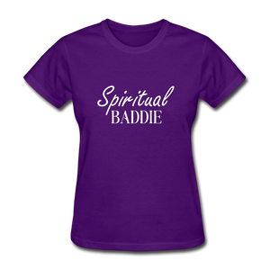 Spiritual Baddie Women's T-Shirt - purple