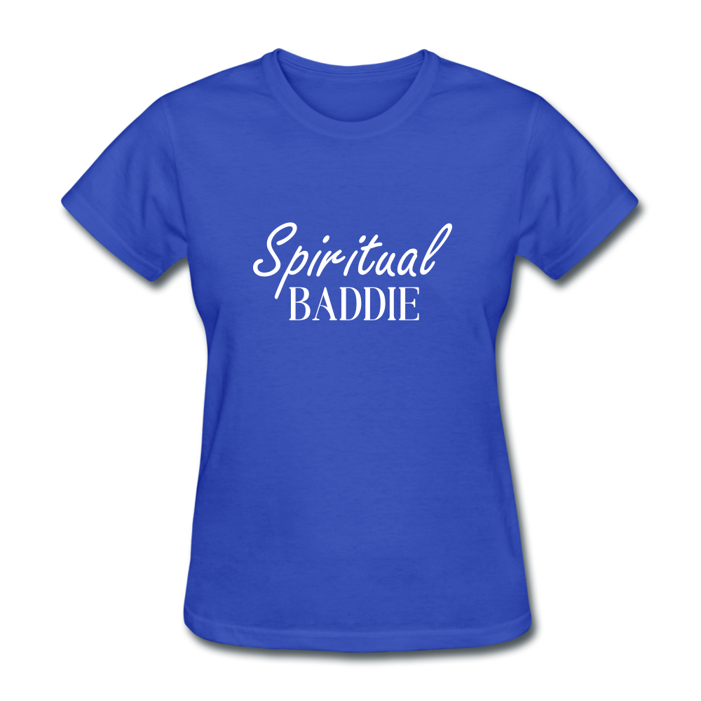Spiritual Baddie Women's T-Shirt - royal blue