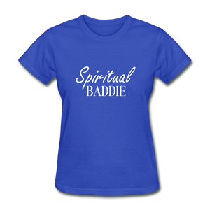Spiritual Baddie Women's T-Shirt - royal blue