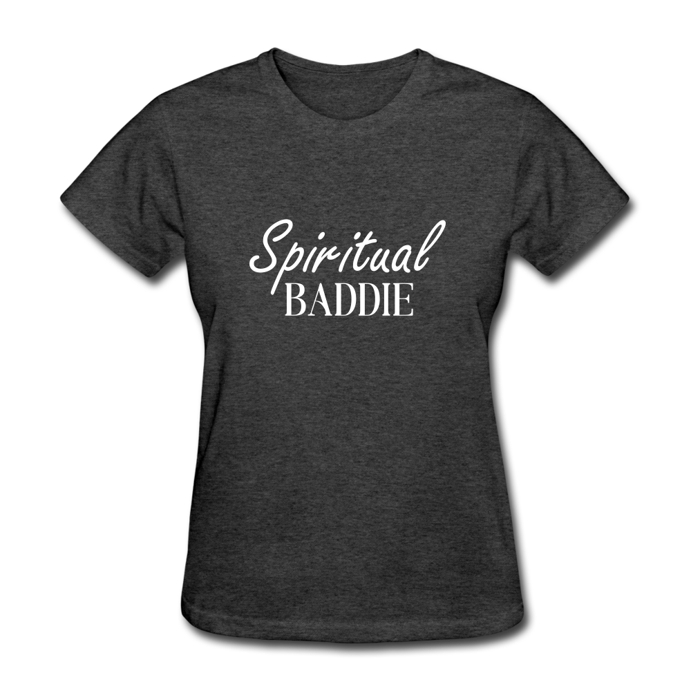 Spiritual Baddie Women's T-Shirt - heather black