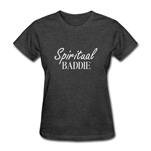 Spiritual Baddie Women's T-Shirt - heather black