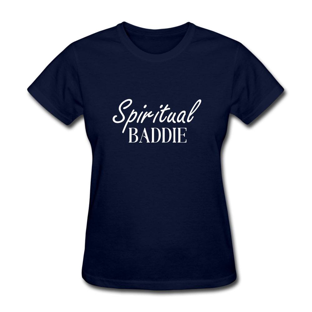 Spiritual Baddie Women's T-Shirt - navy