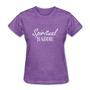 Spiritual Baddie Women's T-Shirt - purple heather
