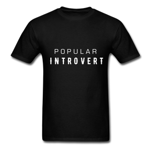 Popular Introvert Unisex Classic T-Shirt - black