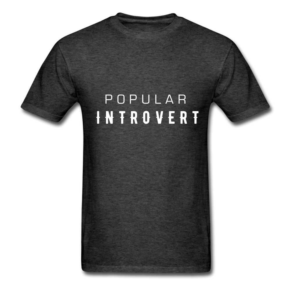 Popular Introvert Unisex Classic T-Shirt - heather black