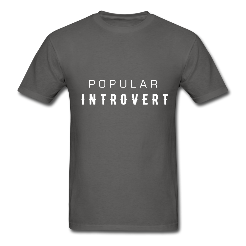 Popular Introvert Unisex Classic T-Shirt - charcoal