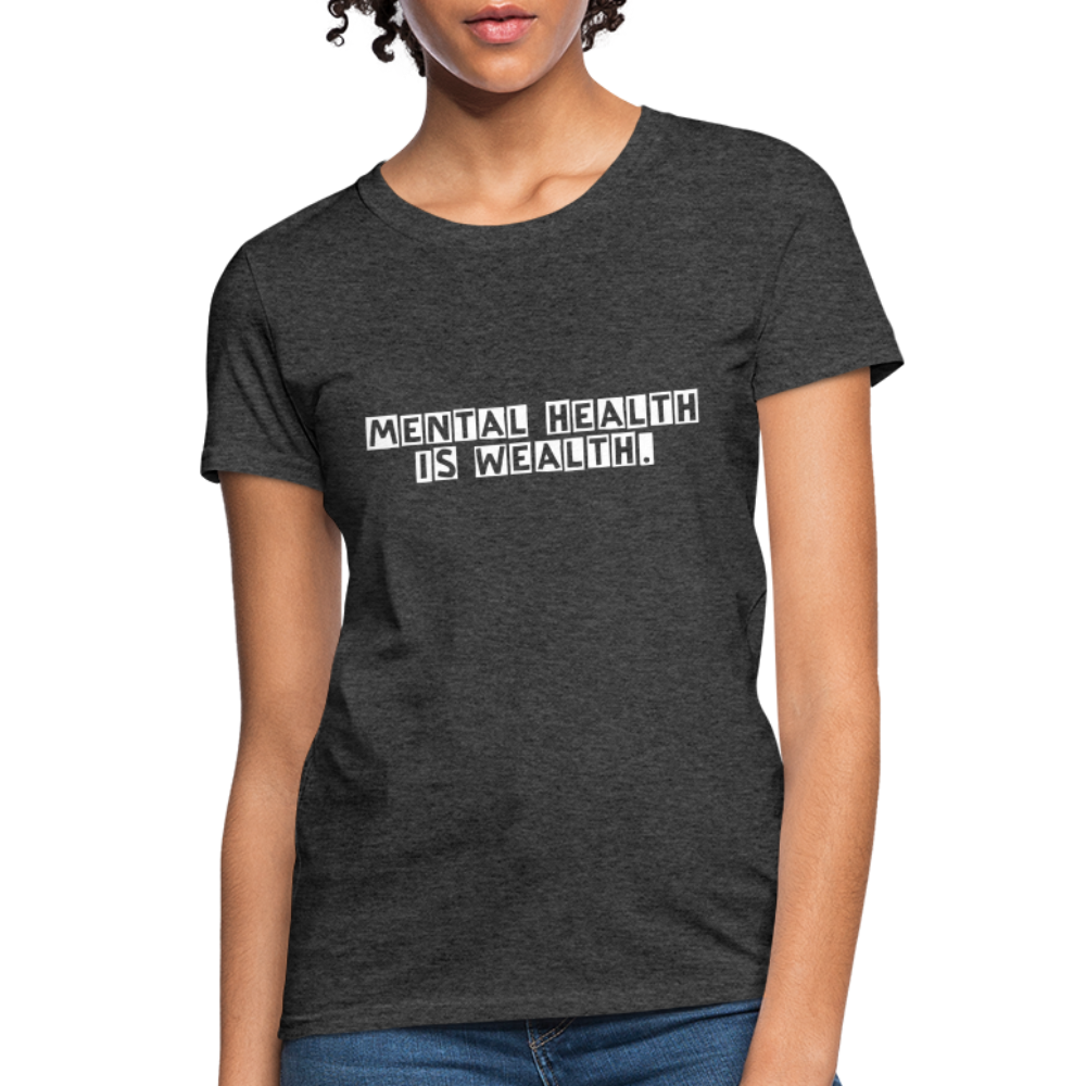 Mental Health Women's T-Shirt - heather black