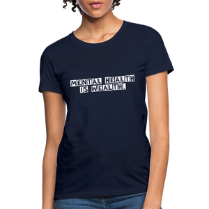 Mental Health Women's T-Shirt - navy