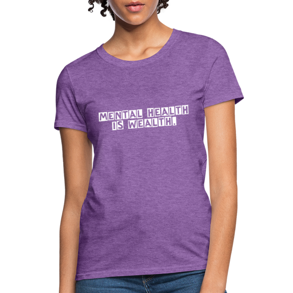 Mental Health Women's T-Shirt - purple heather